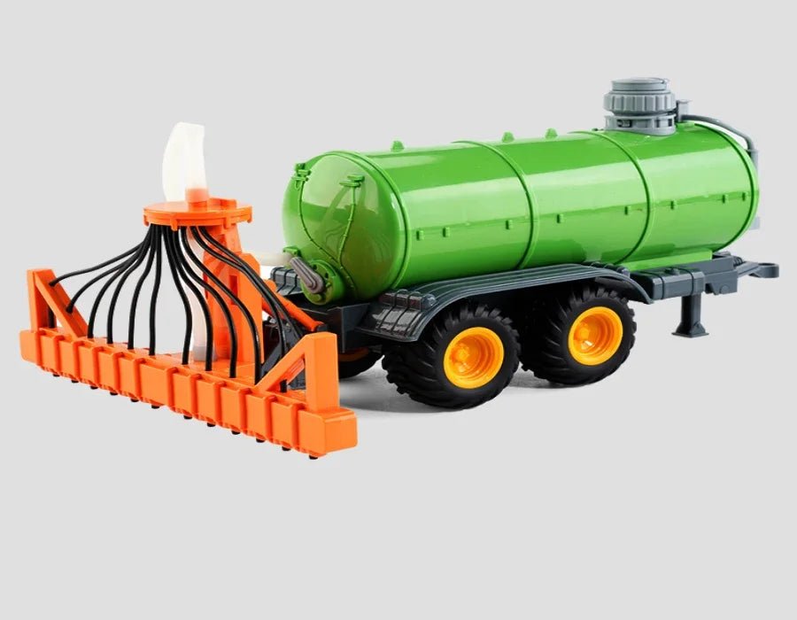 FarmMaster 1:24 Remote-Controlled Tractor Trailer with Lights
