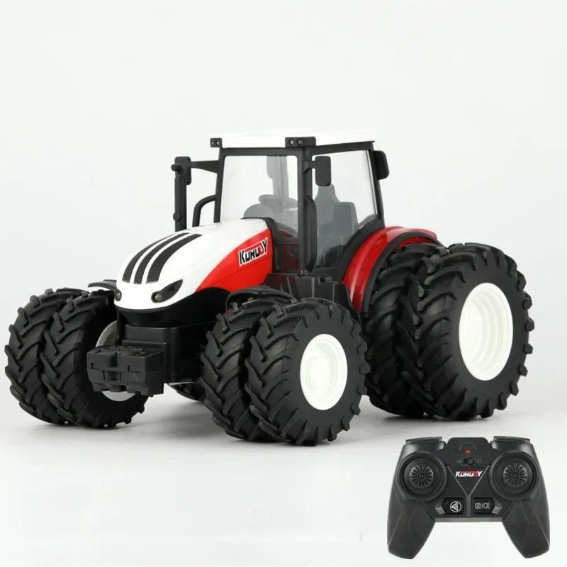 FarmMaster 1:24 Remote-Controlled Tractor Trailer with Lights