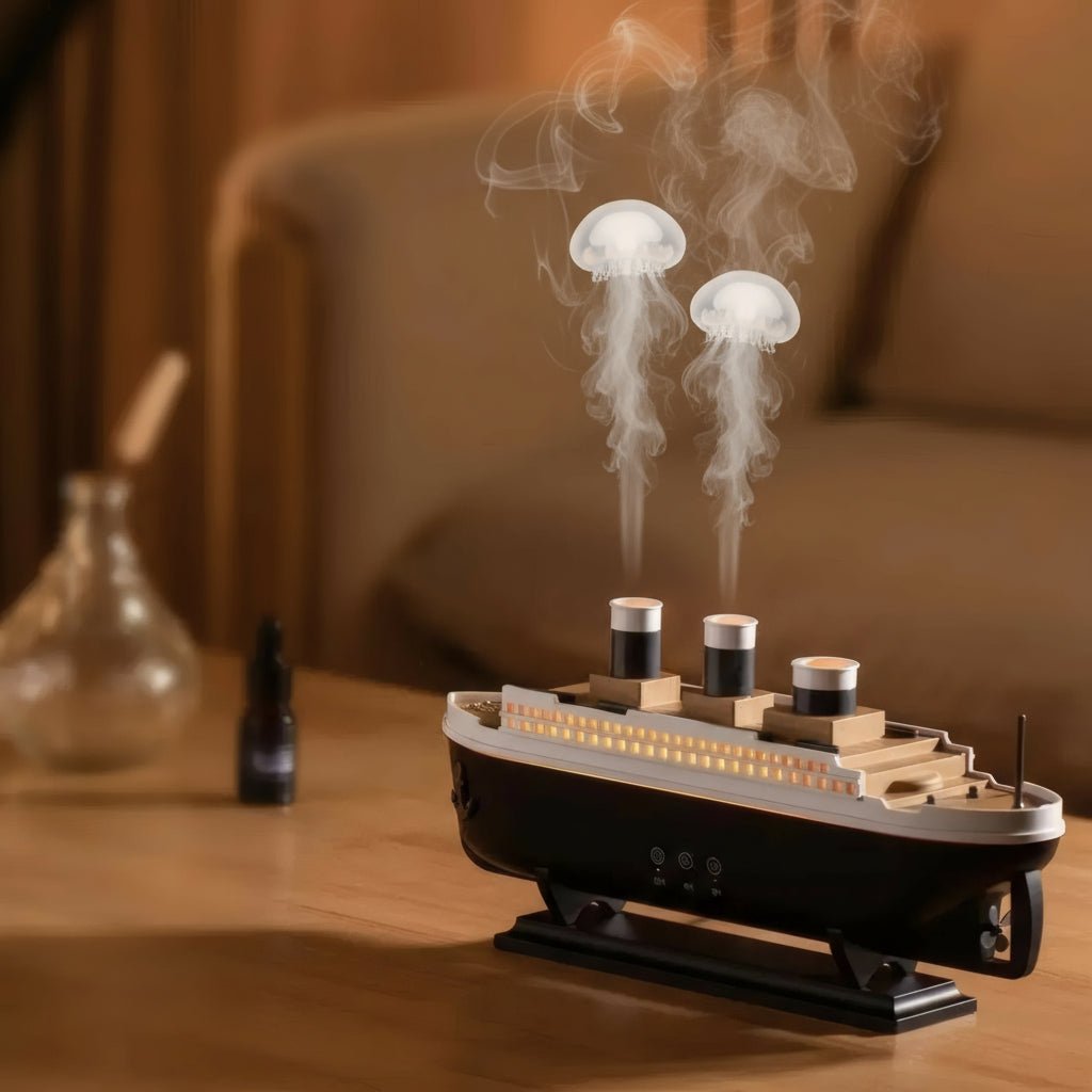 SereneOcean Floating Jellyfish Humidifier for Peaceful Spaces