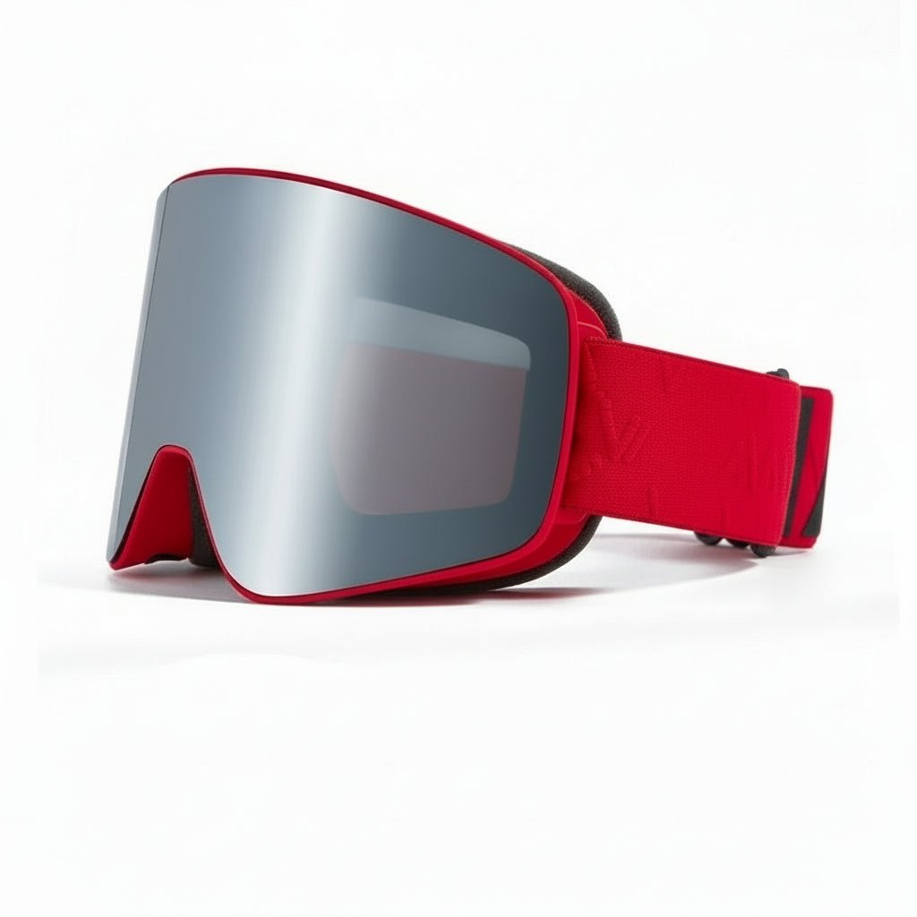 VisionGuard Pro Magnetic Dual-Layer Anti-Fog Ski Goggles with UV Protection