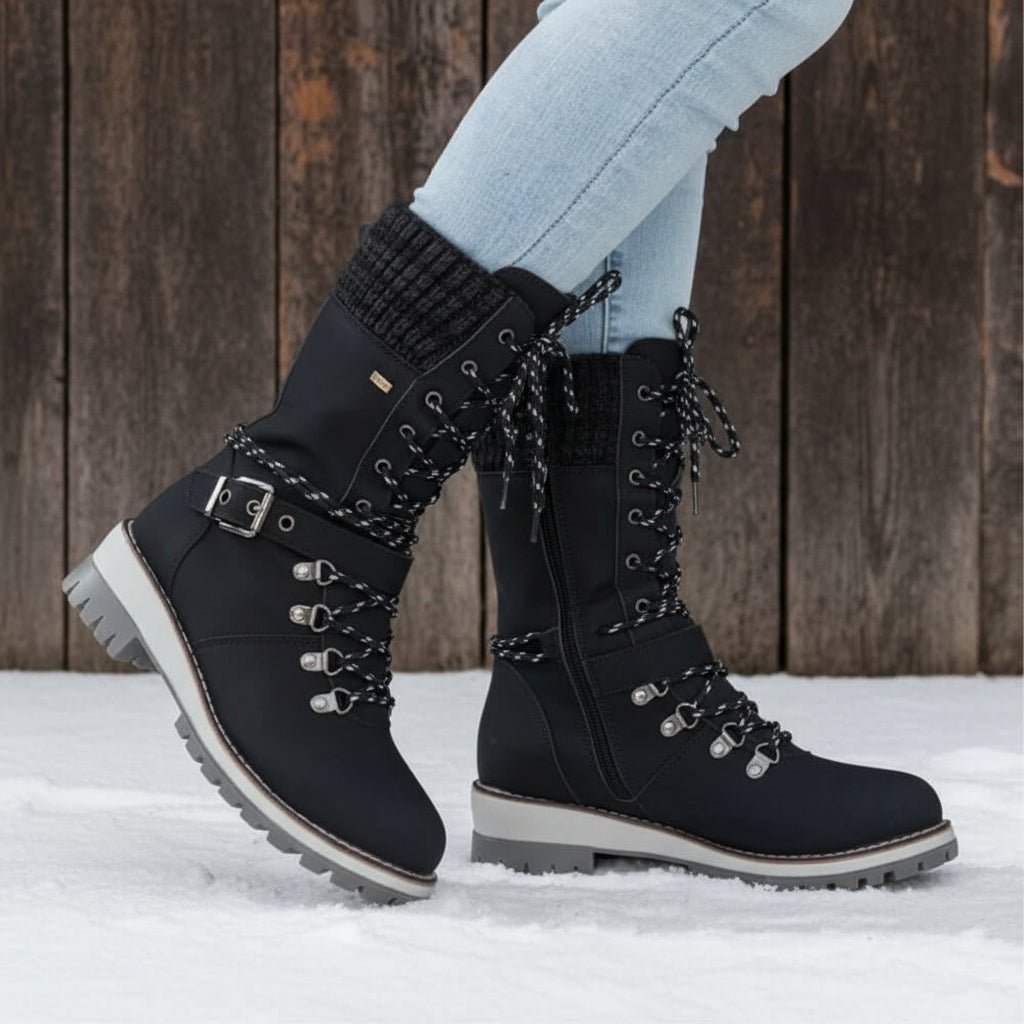 FrostGuard Women's Insulated Winter Boots with Waterproof Feature