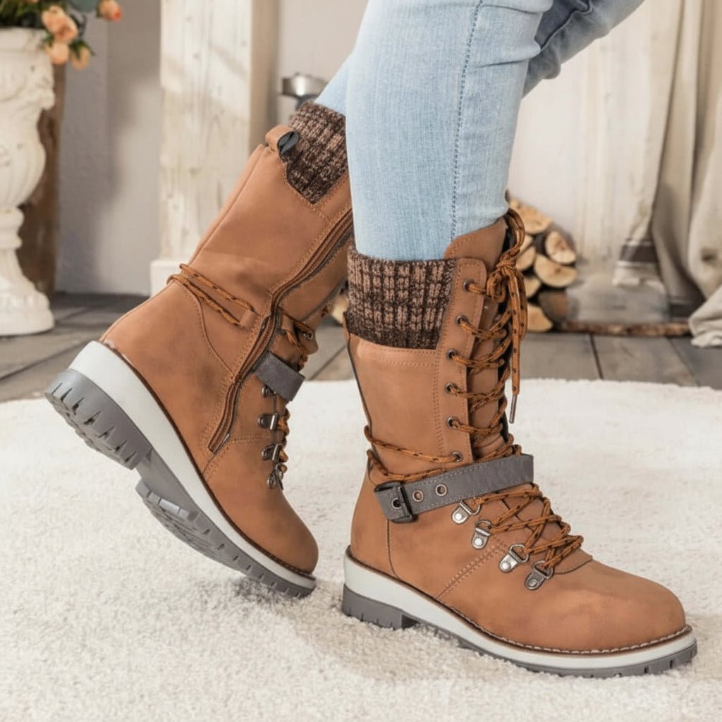 FrostGuard Women's Insulated Winter Boots with Waterproof Feature