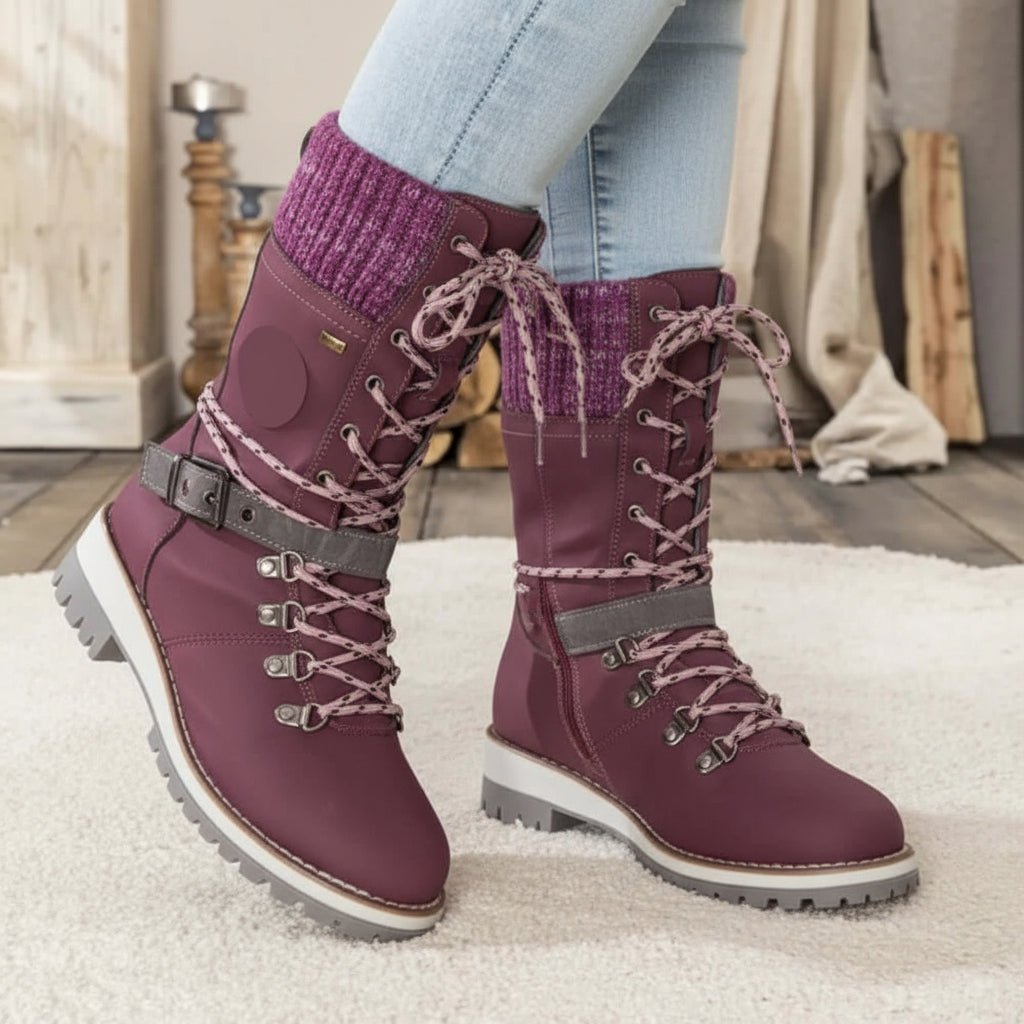 FrostGuard Women's Insulated Winter Boots with Waterproof Feature
