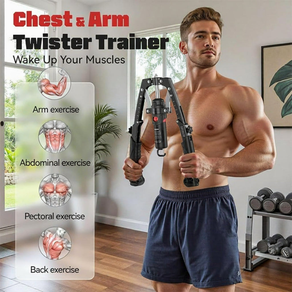 Smart Arm Strength Builder with Digital Progress Tracker