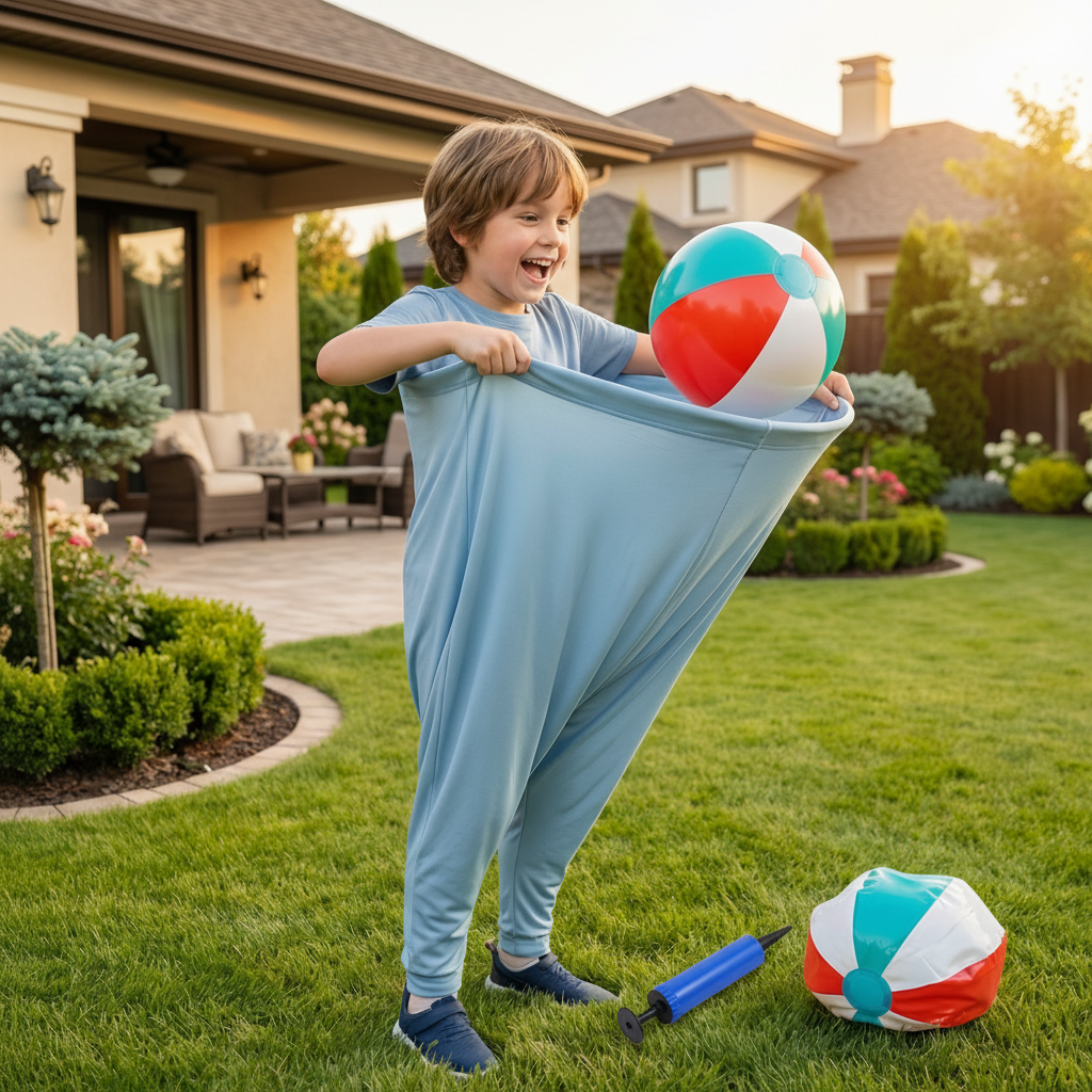 Giant Pants Ball Catching Game for Family Outdoor Fun