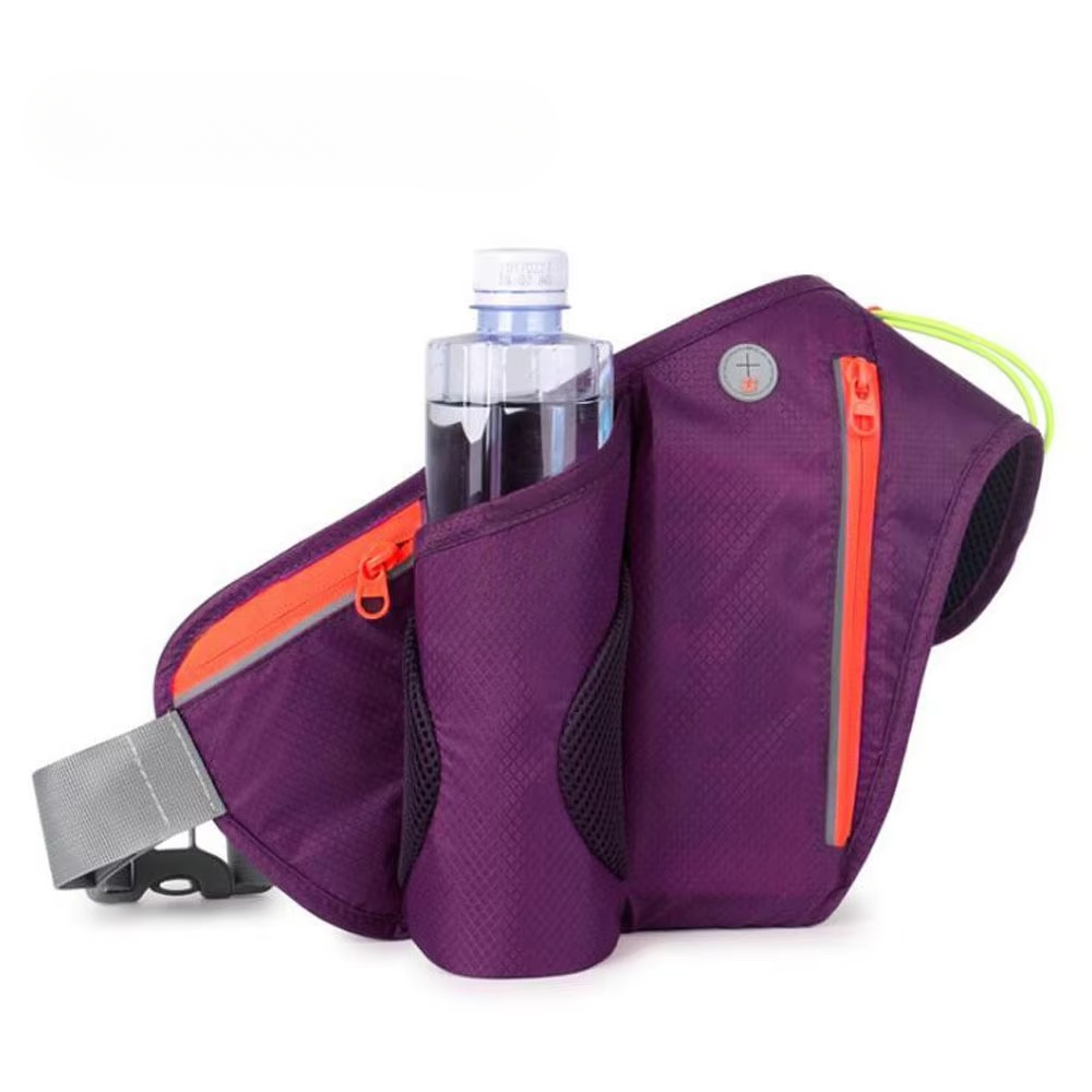Lightweight Running Waist Pack with Hydration Holder and Phone Compartment