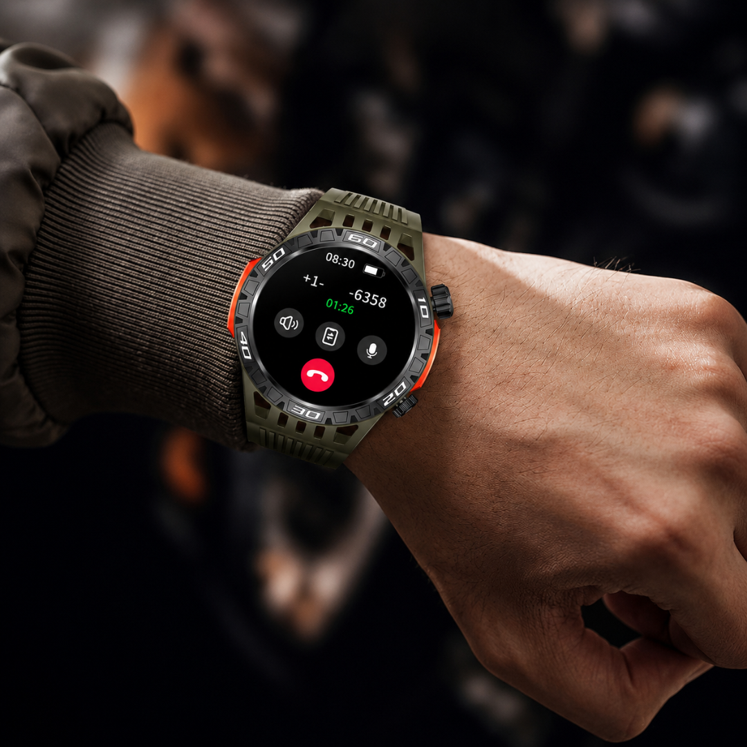 Waterproof Smart Watch Fitness Tracker with Touch Screen for Daily Use