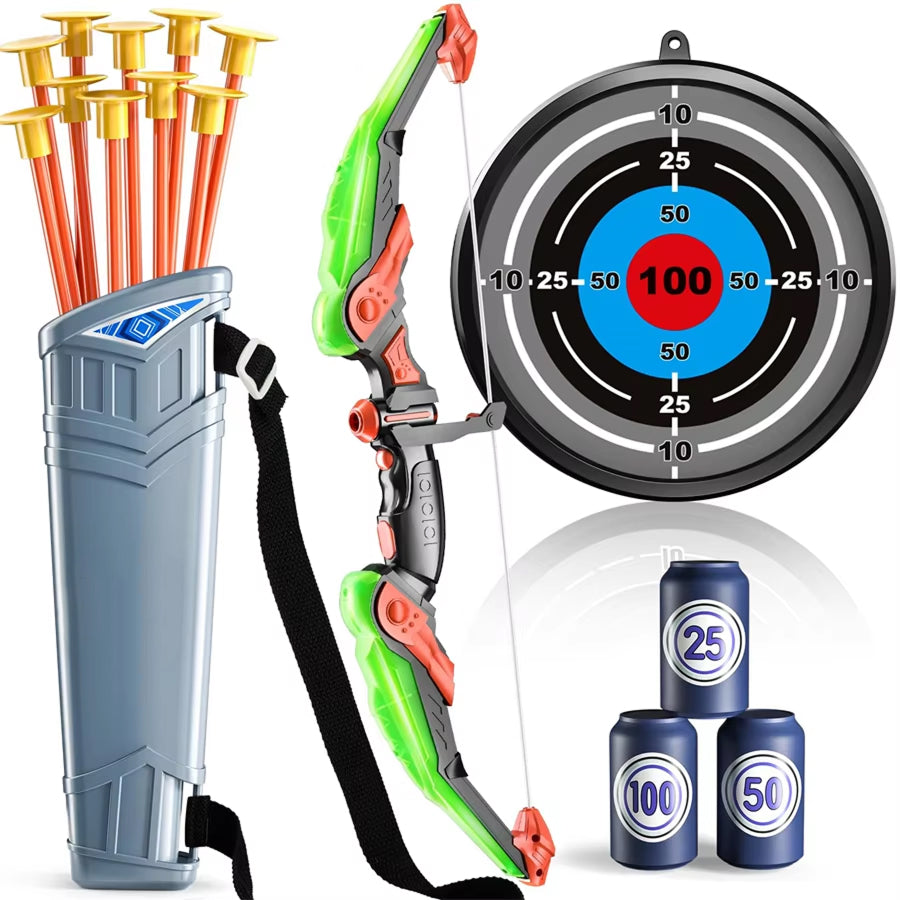 Complete Outdoor Archery Set for Kids | Suction Cup Arrows | Ages 3+