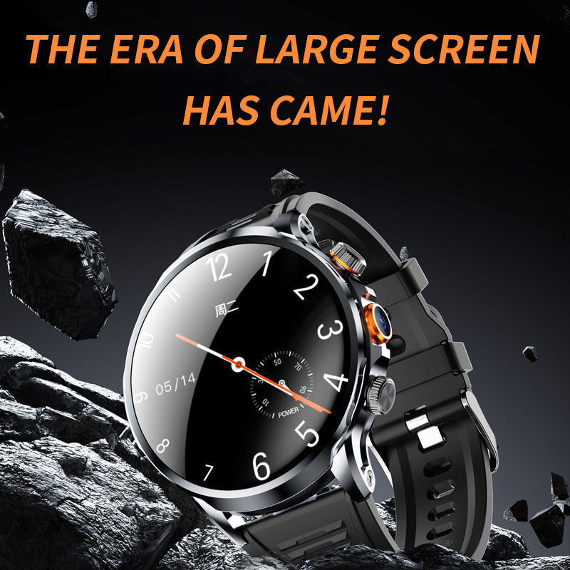 4G LTE Fitness Smartwatch with 1.95-Inch HD Display for Health Tracking