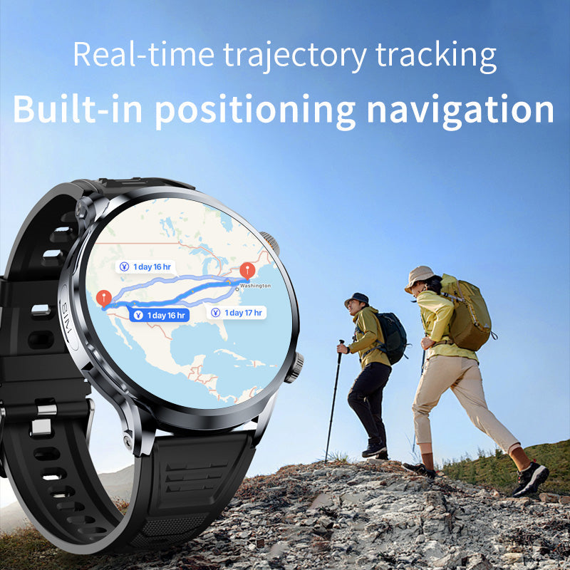 4G LTE Fitness Smartwatch with 1.95-Inch HD Display for Health Tracking