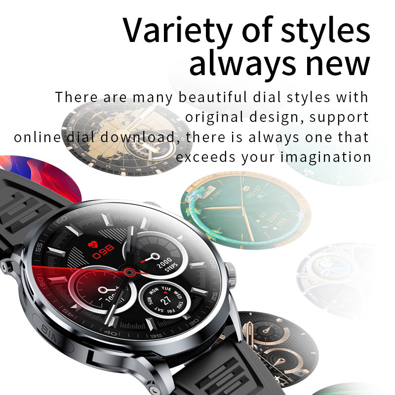 4G LTE Fitness Smartwatch with 1.95-Inch HD Display for Health Tracking