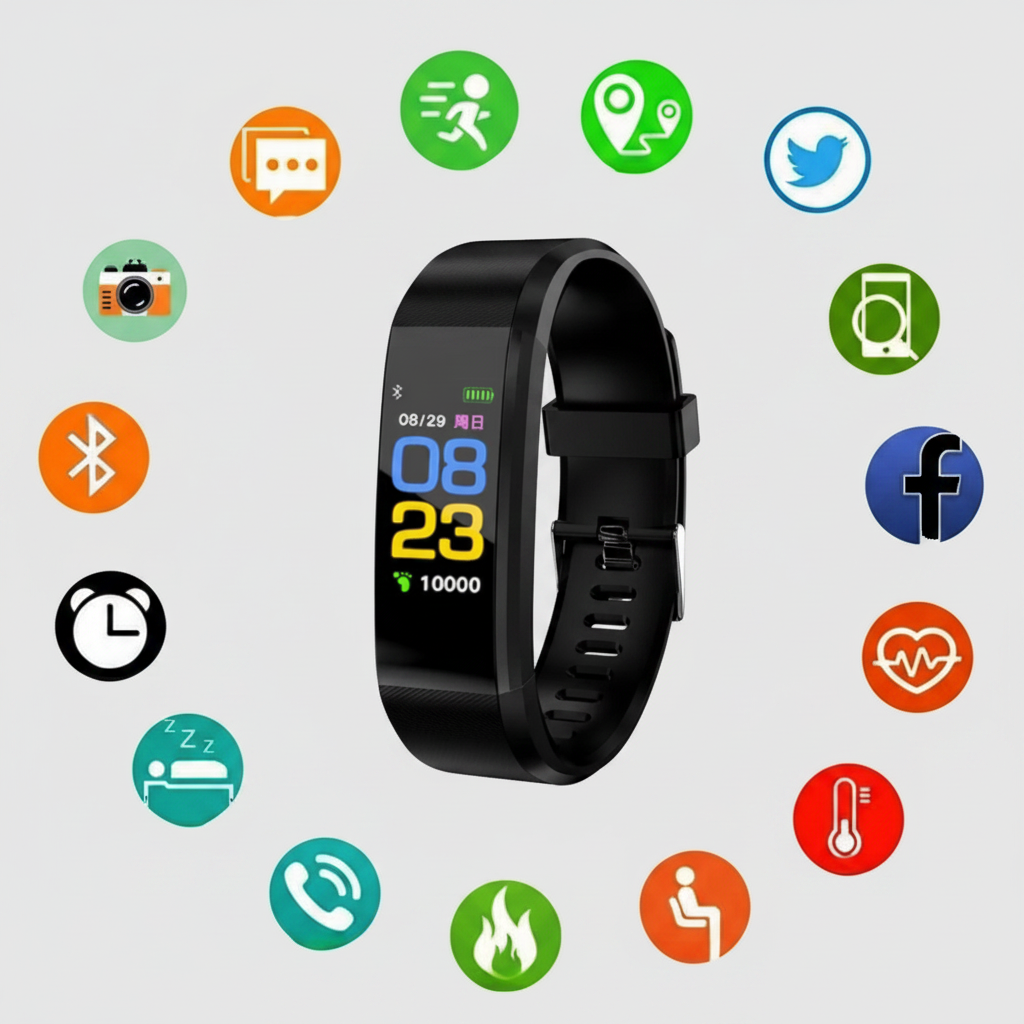 Heart Rate Monitoring Smartwatch – Easy-to-Use Activity Tracker for Health
