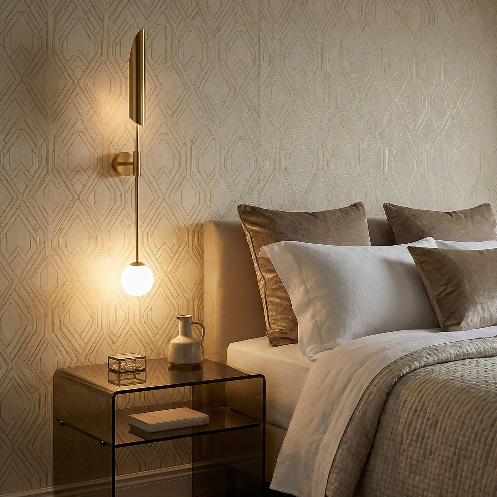 LuminousAura Modern Dual-Light Vertical Wall Sconce