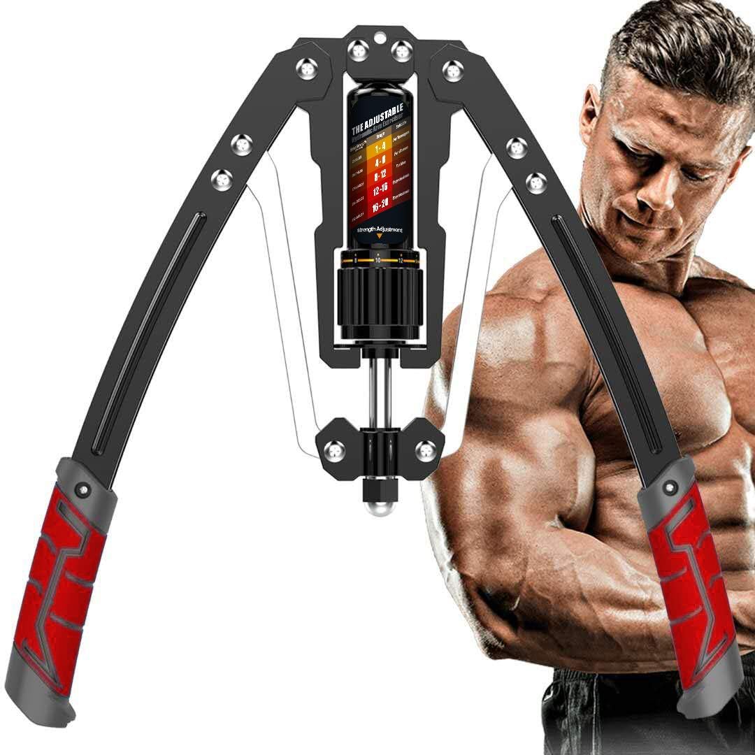Hydraulic Arm Trainer with Adjustable Resistance – 10-200 kg for Upper Body Fitness