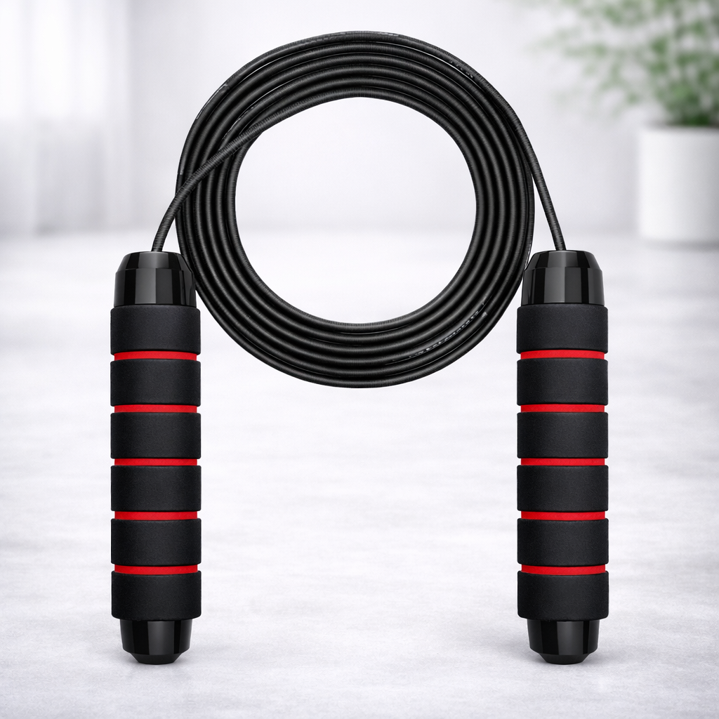 Versatile Fitness Jump Rope with Grip Handles - Tangle-Free Design