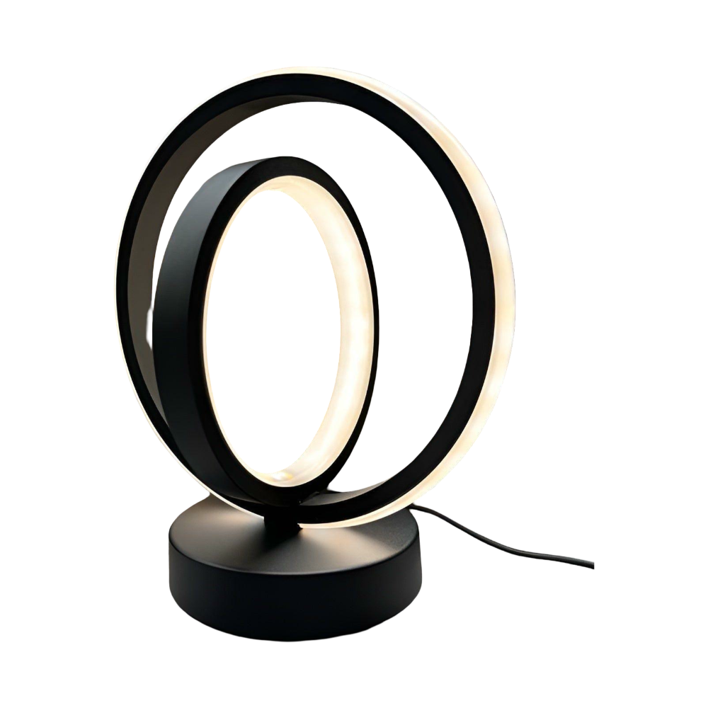 Versatile LED Desk Lamp with Adjustable Brightness – Sleek Metal Design for Home Office