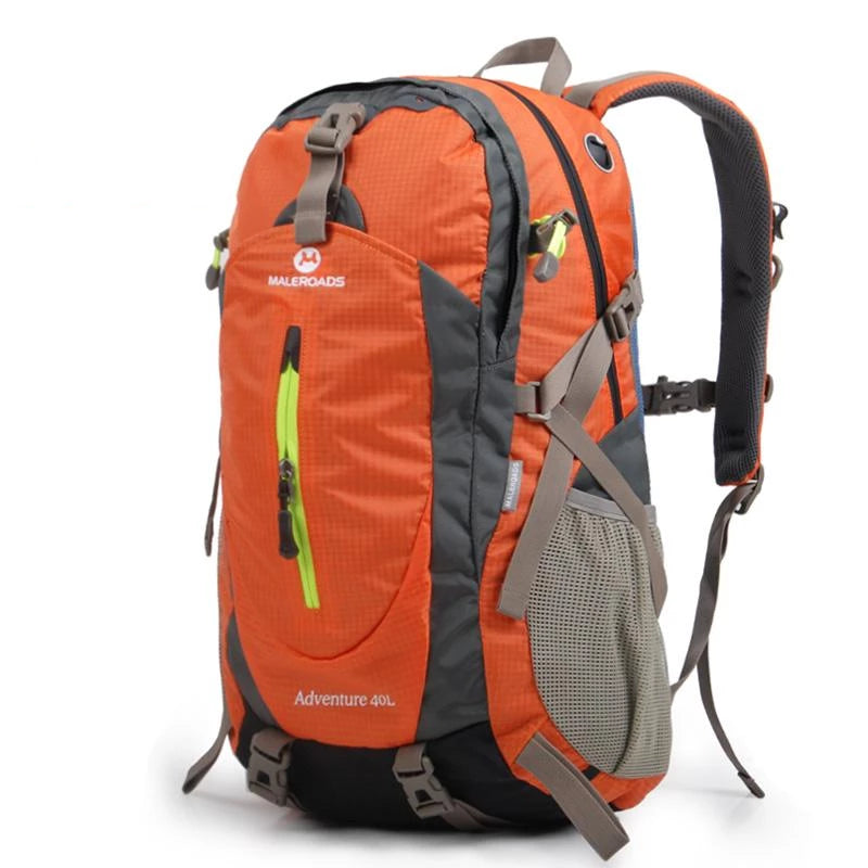 Waterproof Nylon Travel Backpack - Large Capacity Versatile Gear for Hiking and Camping