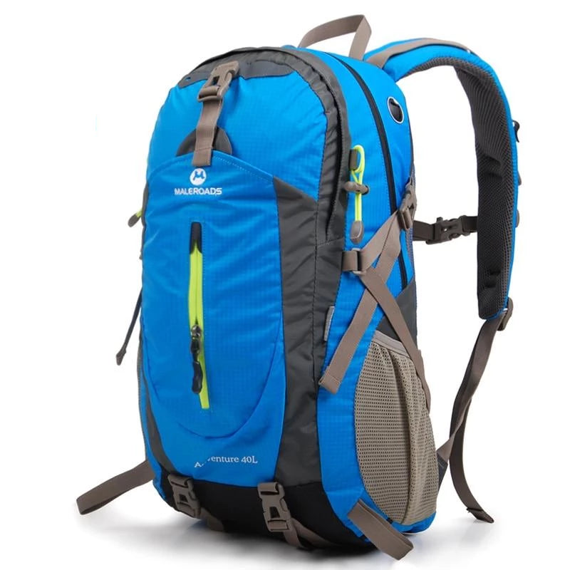 Waterproof Nylon Travel Backpack - Large Capacity Versatile Gear for Hiking and Camping
