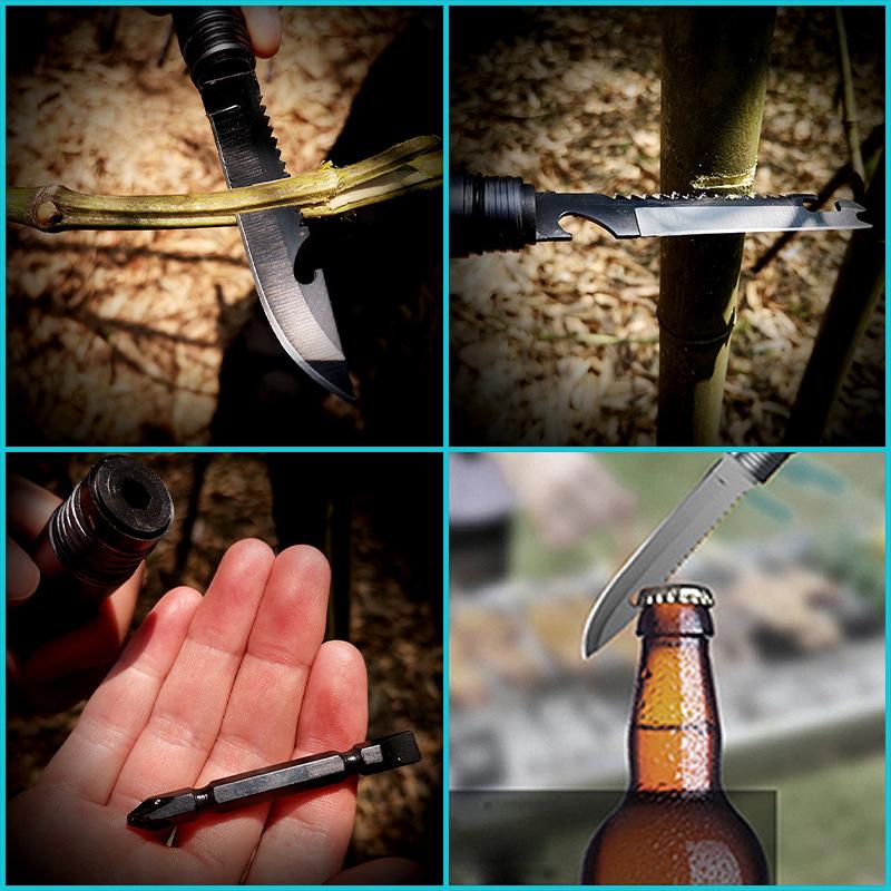 Collapsible Trekking Pole with Custom Accessories - Lightweight Hiking Support