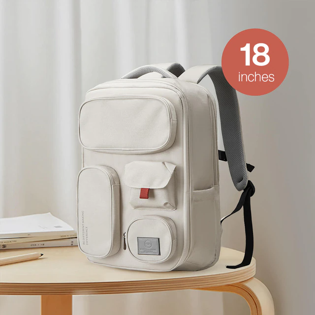 Large Hiking Backpack with Laptop Slot - Versatile Outdoor Travel Bag