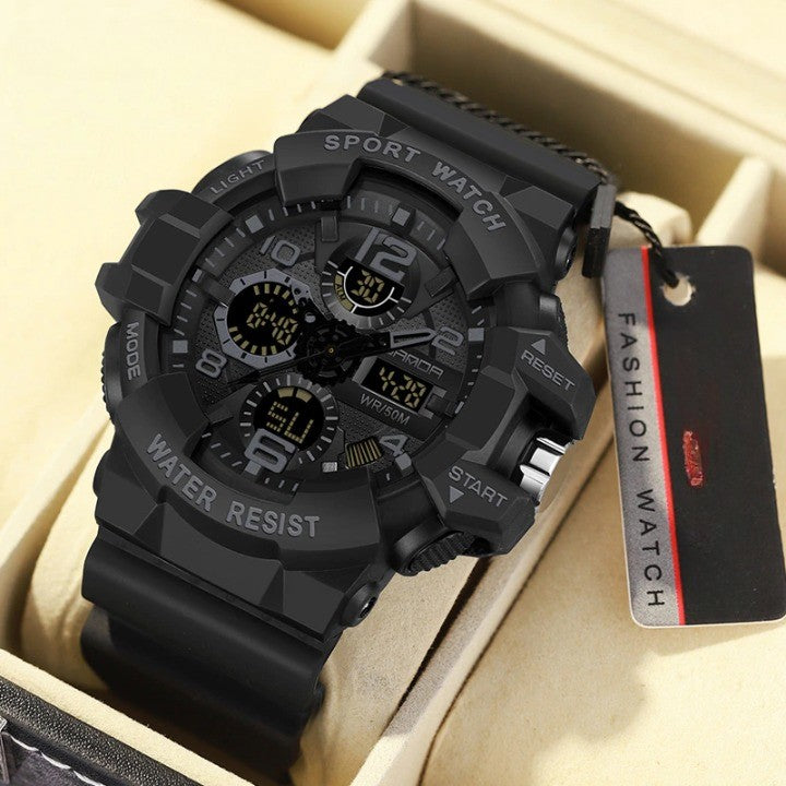 Waterproof Military Style Watch – Durable Timepiece for Outdoor Adventures