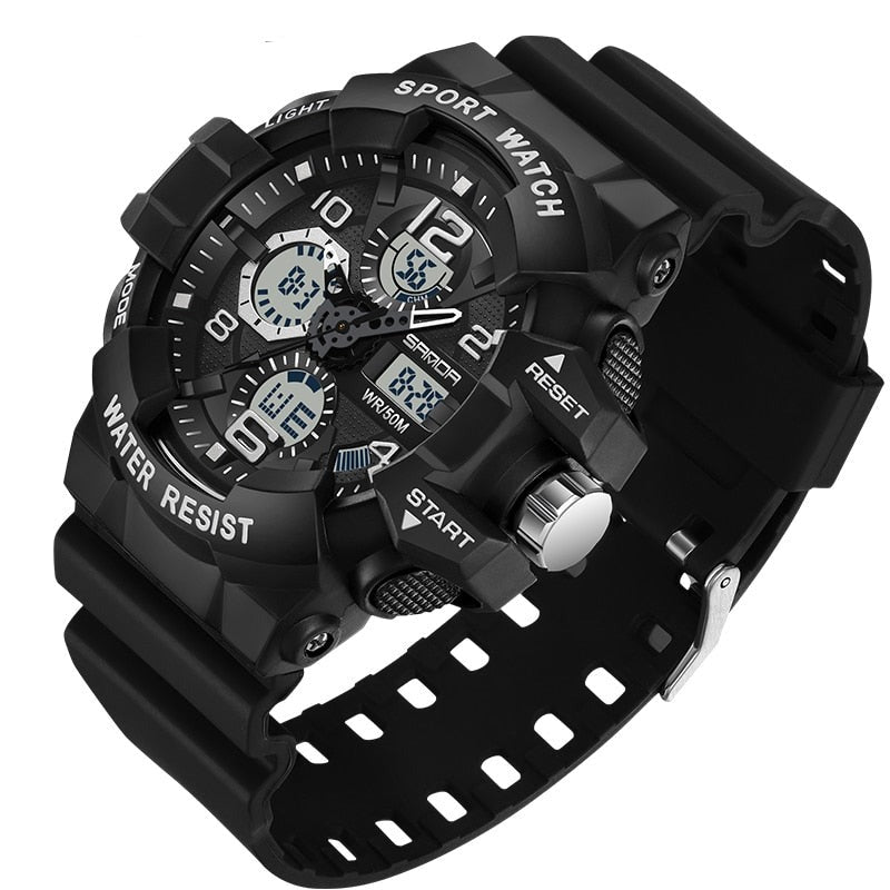 Waterproof Military Style Watch – Durable Timepiece for Outdoor Adventures