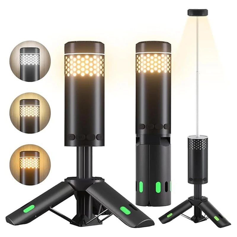 Rechargeable Camping Lantern with Power Bank & Dimmer for Outdoor Use