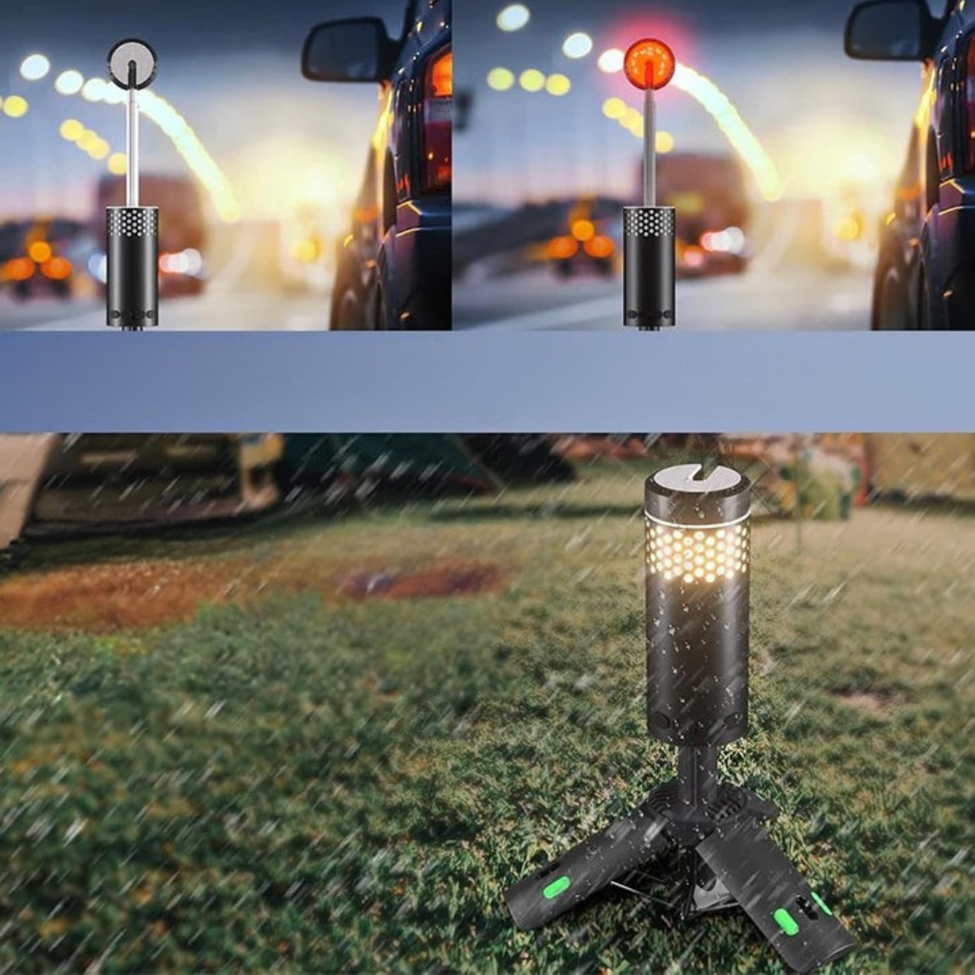 Rechargeable Camping Lantern with Power Bank & Dimmer for Outdoor Use
