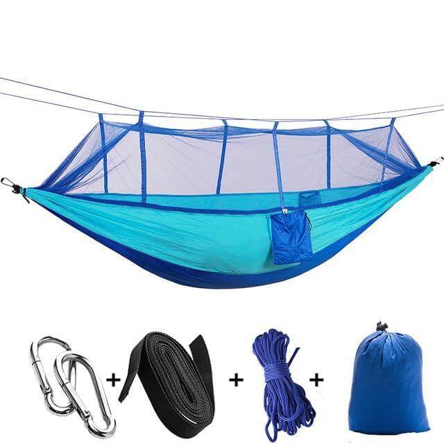 Lightweight Camping Hammock with Mosquito Net – Durable Outdoor Gear