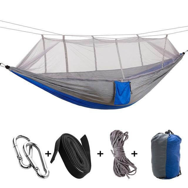 Lightweight Camping Hammock with Mosquito Net – Durable Outdoor Gear