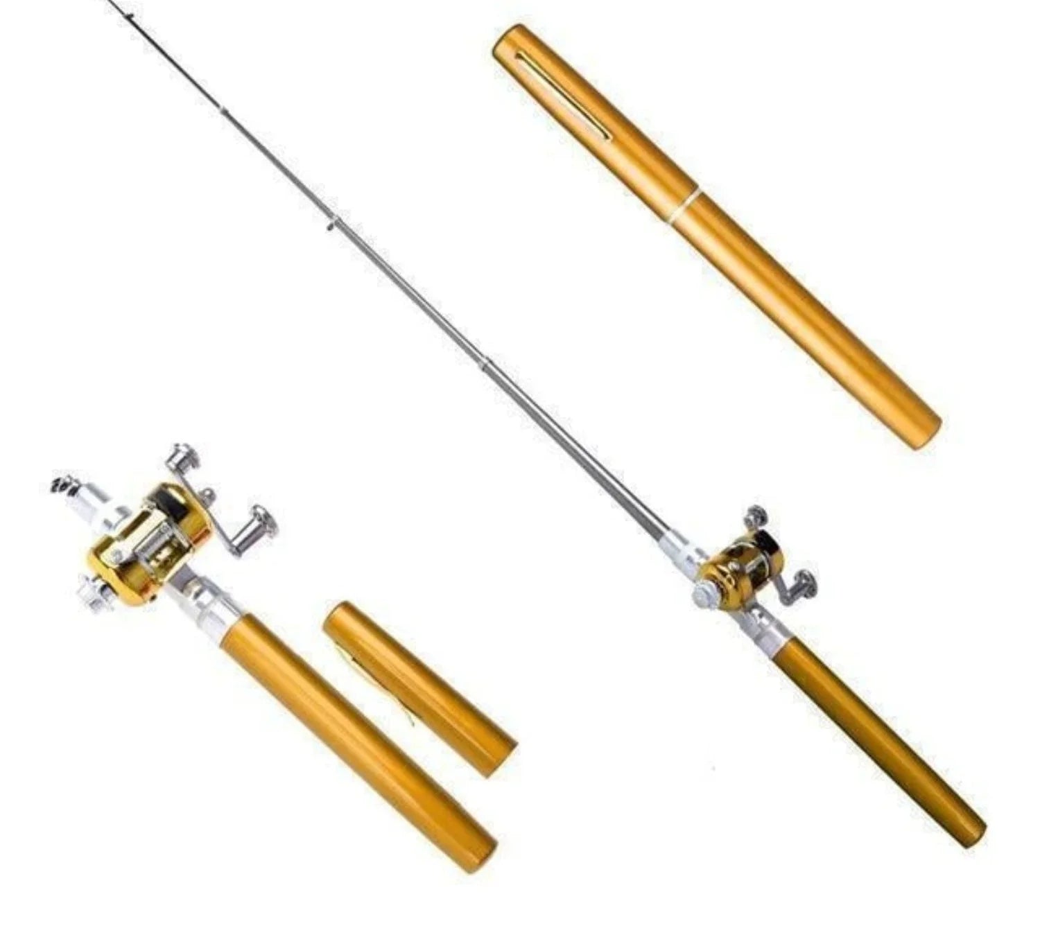 Compact Fishing Kit with Telescopic Rod – Lightweight Travel Design