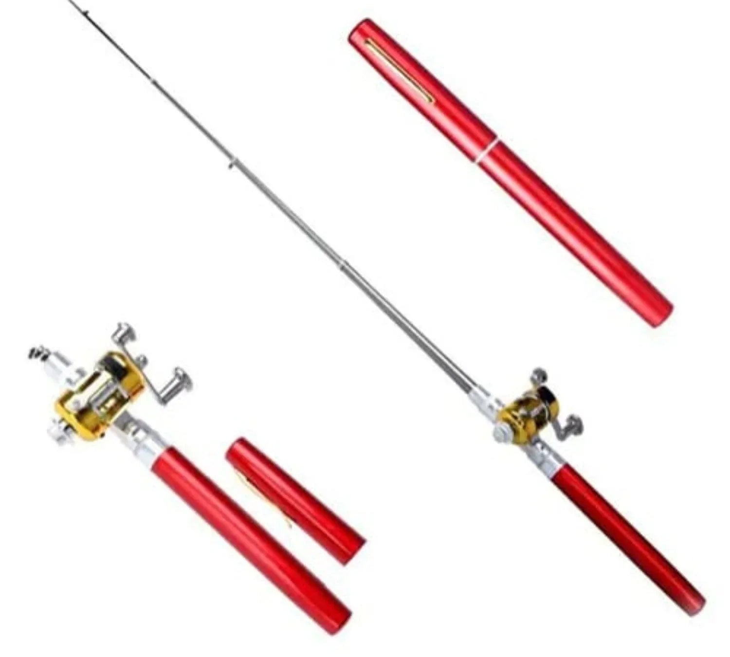 Compact Fishing Kit with Telescopic Rod – Lightweight Travel Design