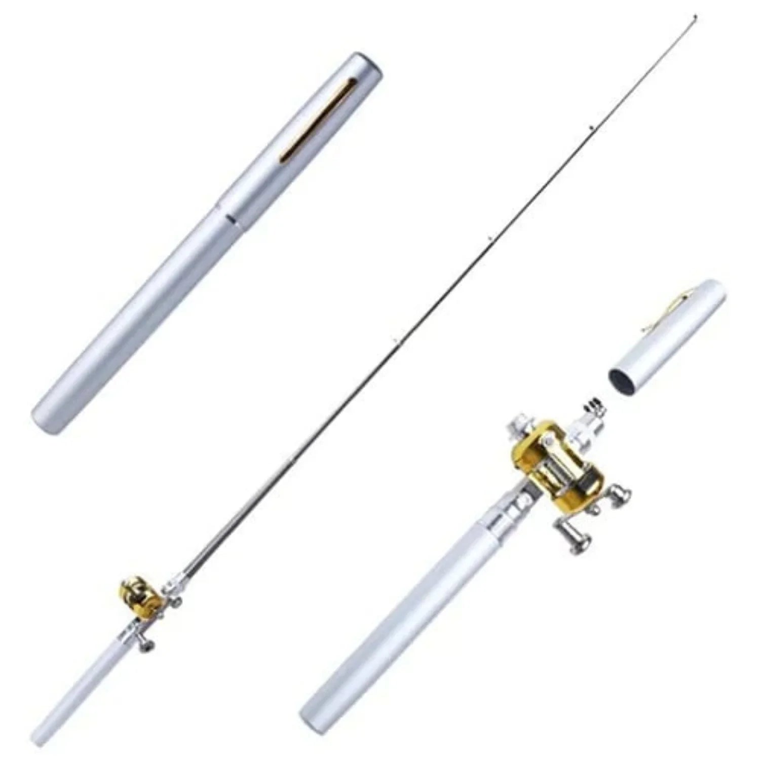 Compact Fishing Kit with Telescopic Rod – Lightweight Travel Design