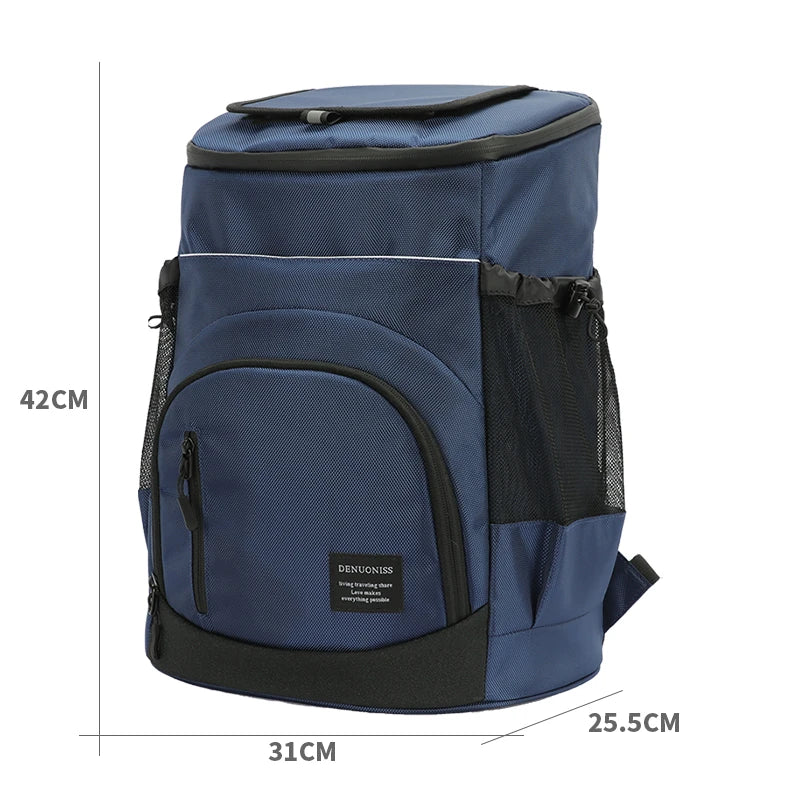 Insulated Cooler Backpack with Ample Storage for Summer Adventures
