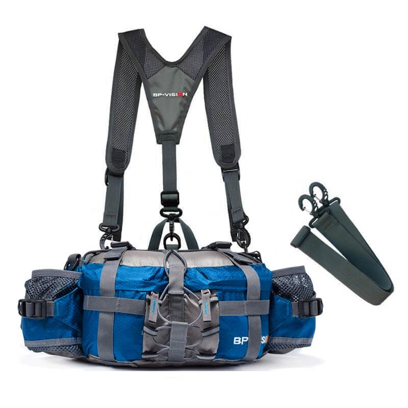 Waterproof Hip Bag with Adjustable Straps for Hiking and Outdoor Use