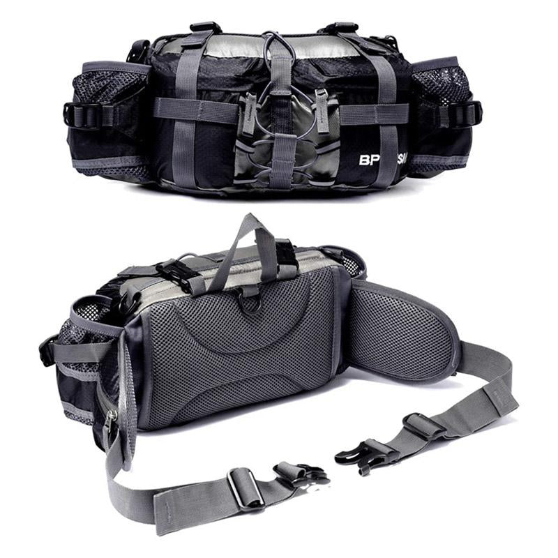Waterproof Hip Bag with Adjustable Straps for Hiking and Outdoor Use
