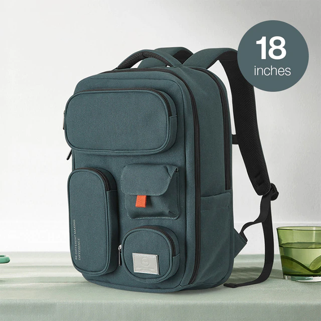 Spacious Hiking Backpack for Outdoor Use – Laptop Pocket, Durable Fabric