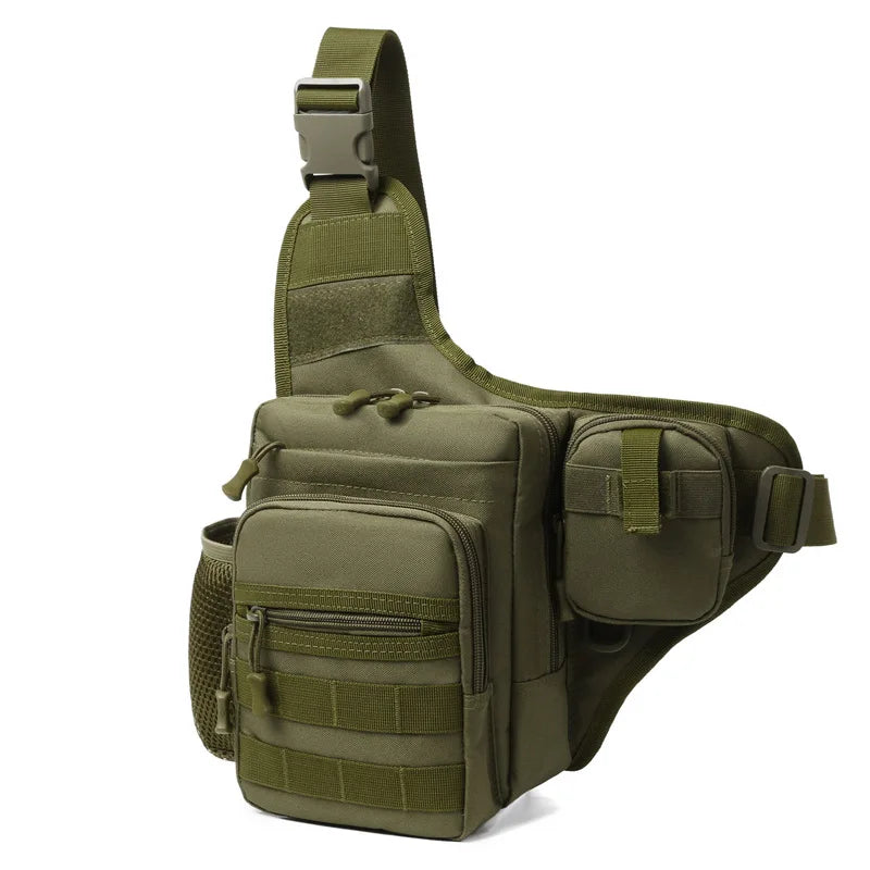 Water-Resistant Hiking Backpack with Multiple Pockets for Outdoor Use