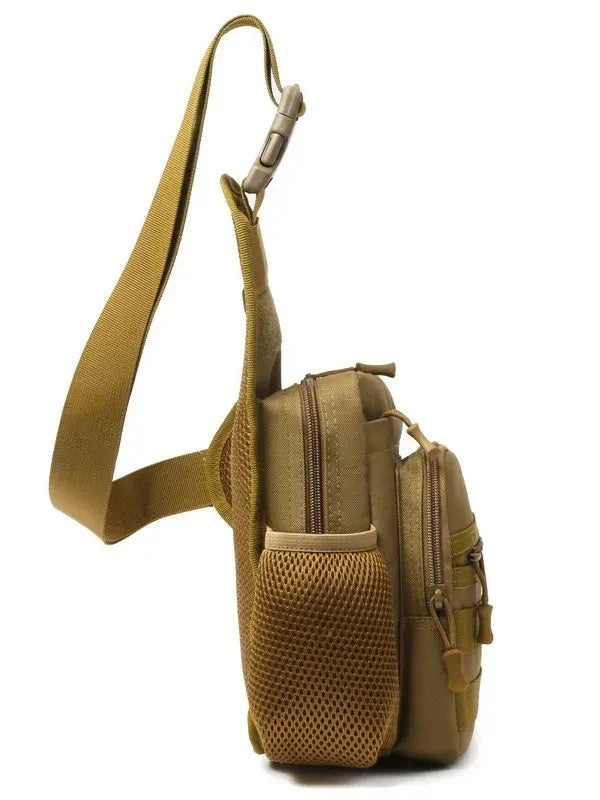 Water-Resistant Hiking Backpack with Multiple Pockets for Outdoor Use