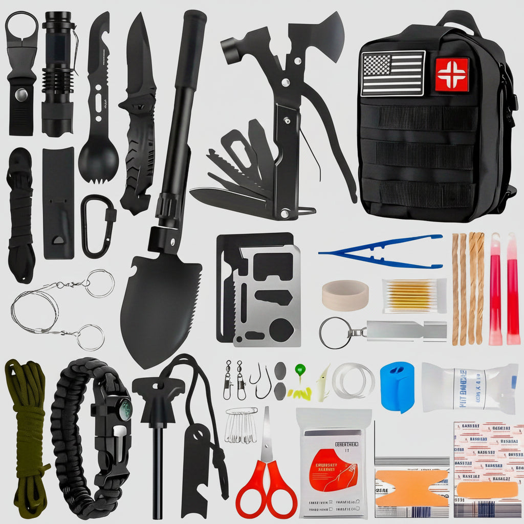 Lightweight Travel Backpack with Battery-Operated Multi-Tool for Adventure