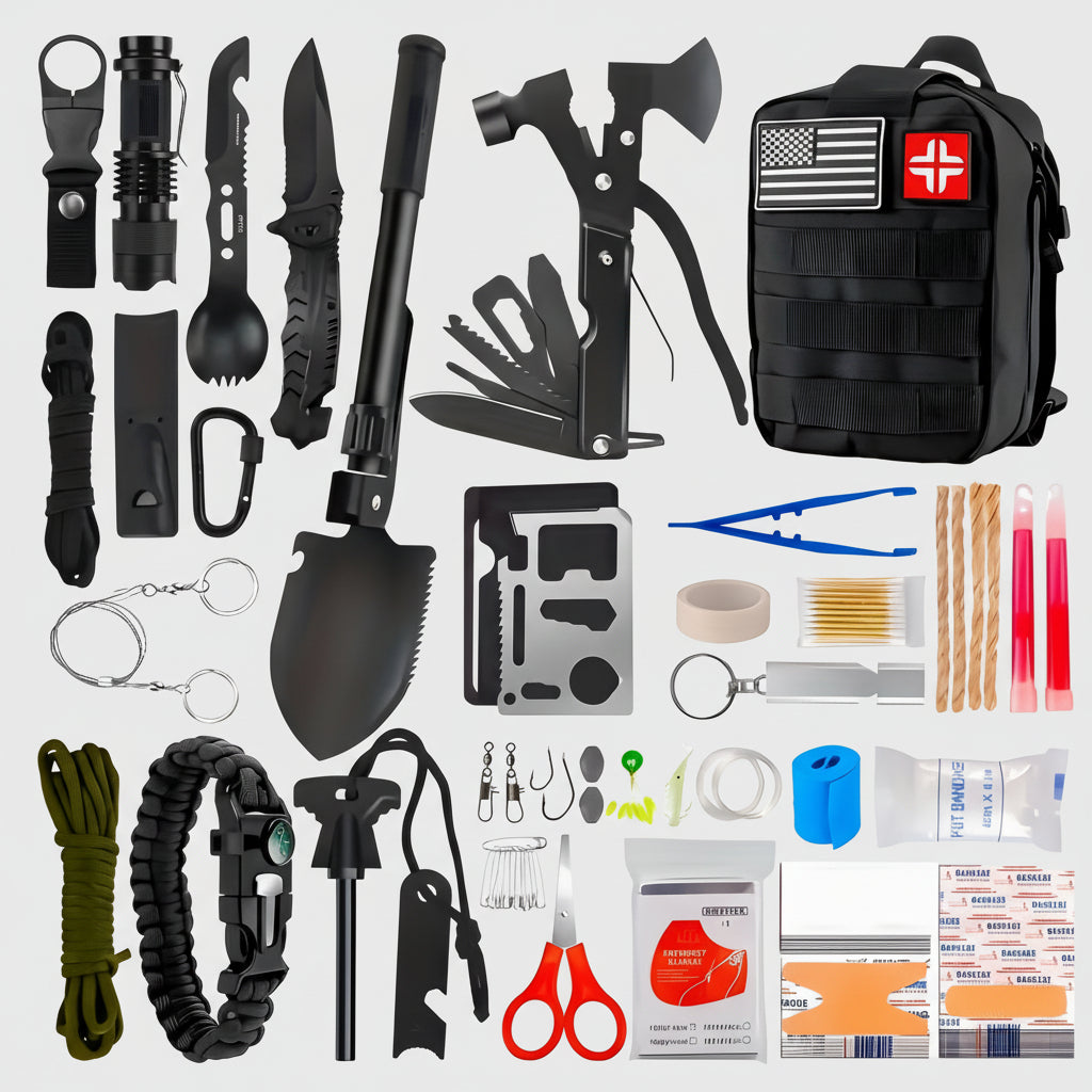 Lightweight Travel Backpack with Battery-Operated Multi-Tool for Adventure