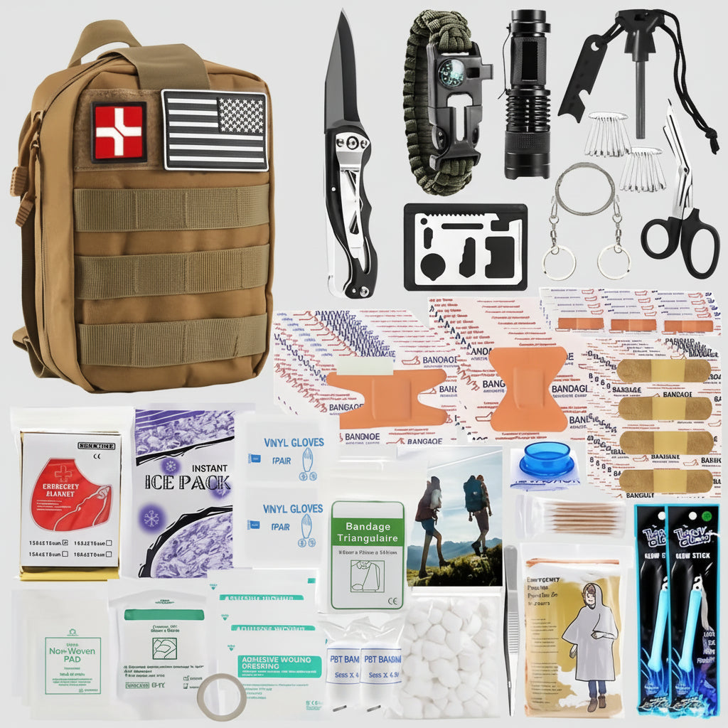 Lightweight Travel Backpack with Battery-Operated Multi-Tool for Adventure