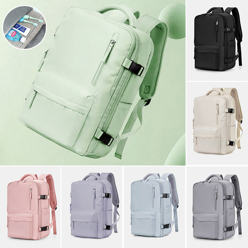Women's Waterproof Hiking Backpack with USB Charger - Spacious Design for Travel and Outdoors