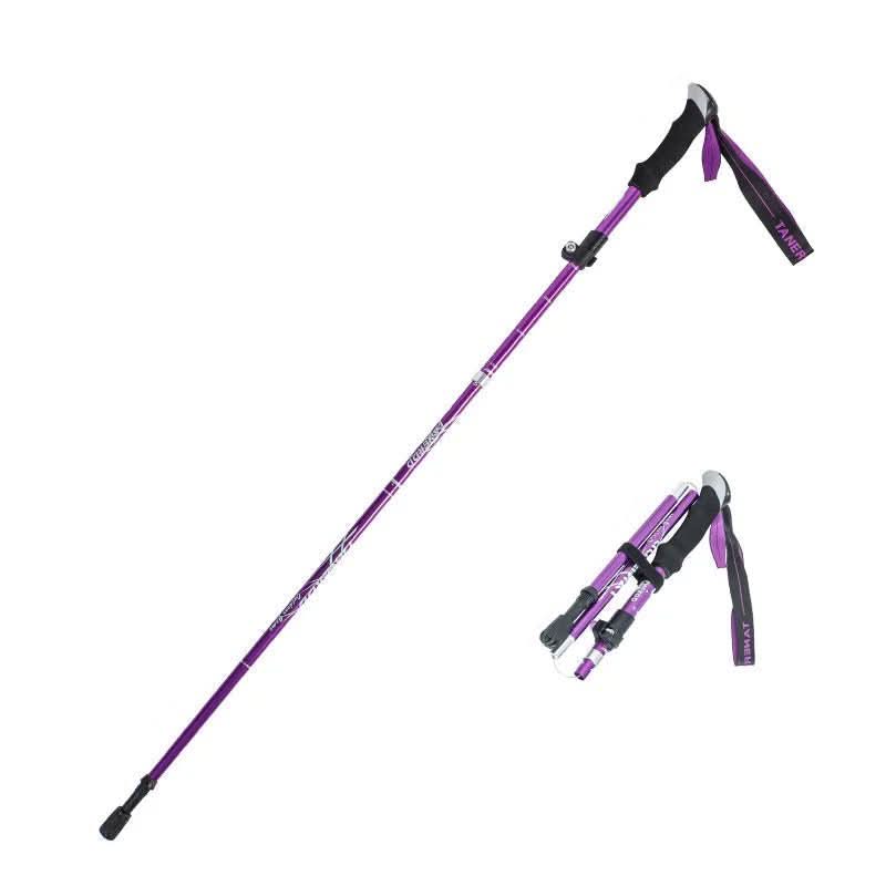 Ultralight Telescoping Hiking Poles with Adjustable Length for Outdoor Support