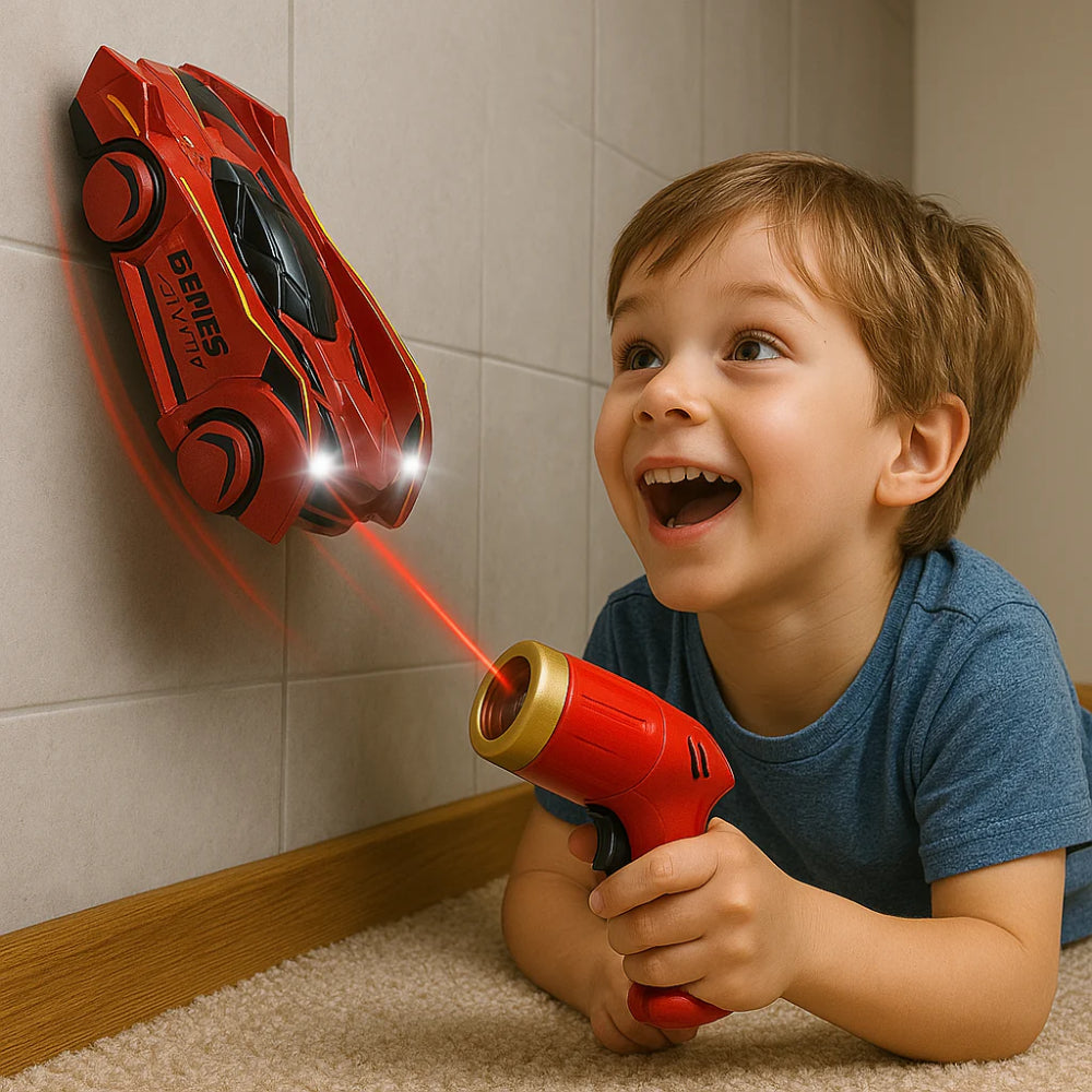 Gravity-Defying Remote Control Racer for Thrilling Indoor Fun