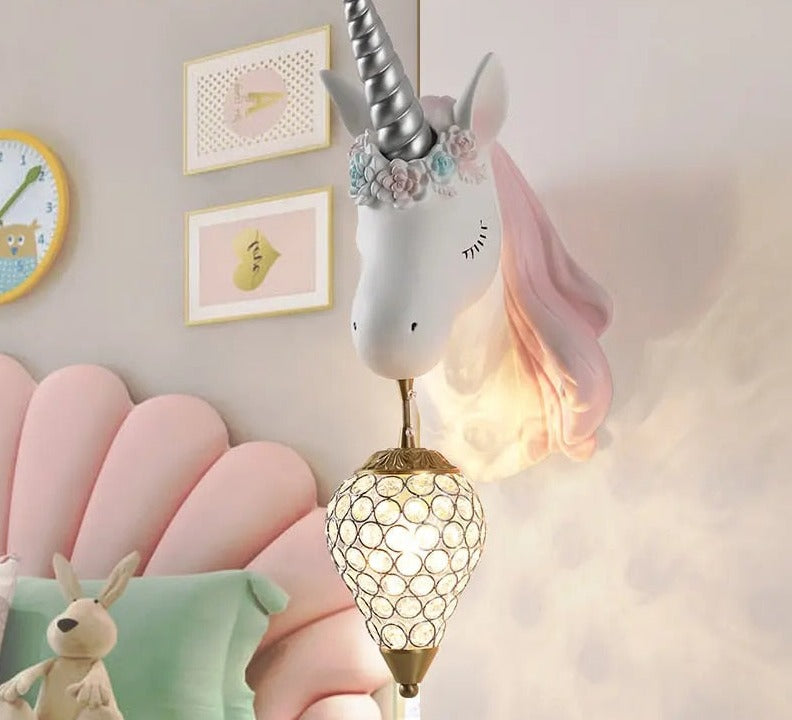 SerenityGlow Unicorn Wall Light for Peaceful Illumination