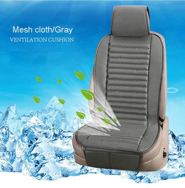 Car Seat Cover with Built-in Fan for Enhanced Cooling Comfort