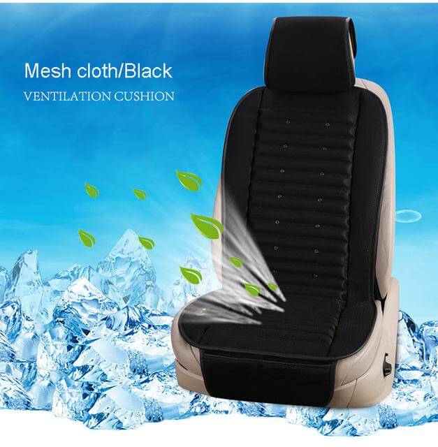 Car Seat Cover with Built-in Fan for Enhanced Cooling Comfort