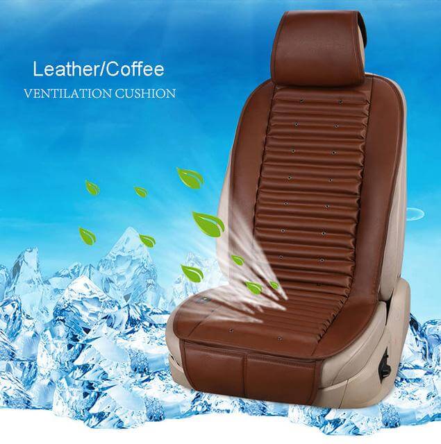 Car Seat Cover with Built-in Fan for Enhanced Cooling Comfort