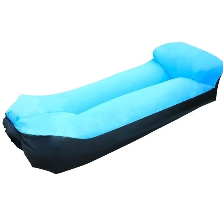 Inflatable Sofa with Ergonomic Shape – Pump-Free for Indoor/Outdoor Use